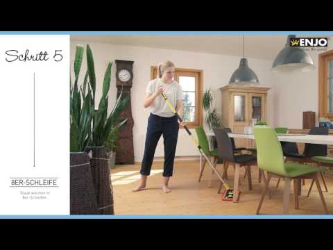 Bodenfaser Staub – ENJO Anwendungsvideo